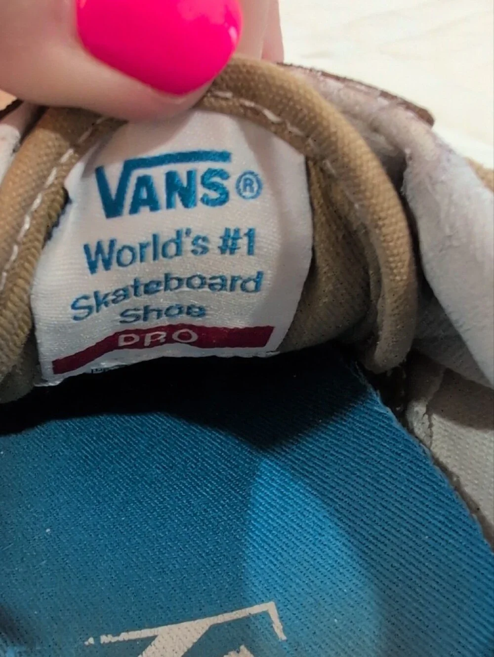 Vans Tan Old Skool Low-Top Sneakers with White Sidestripe